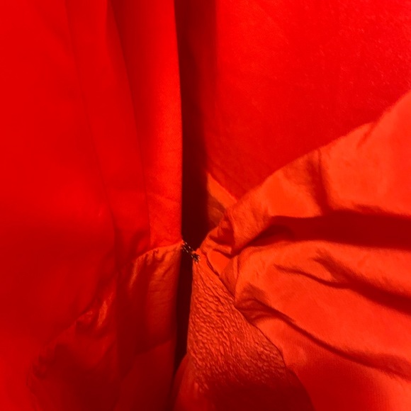 BCBGmaxazria saffron silk pleated wrap dress - Picture 7 of 8